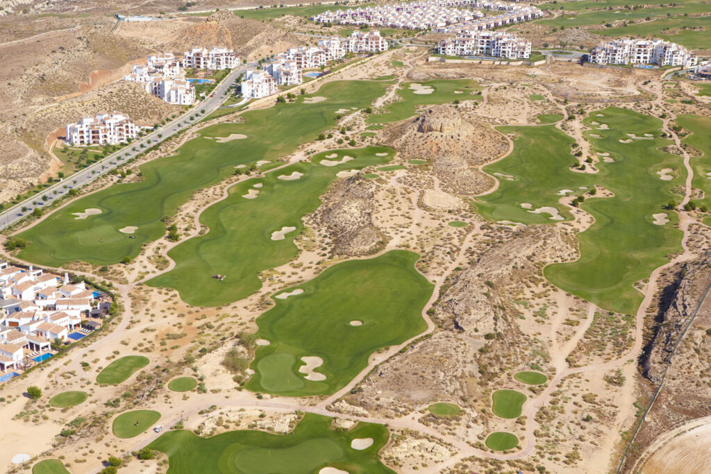 Aerial view of El Valle Golf Course