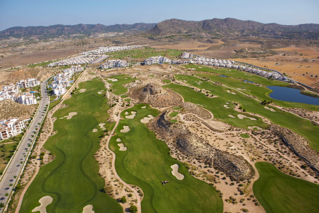 Aerial view of El Valle Golf Course