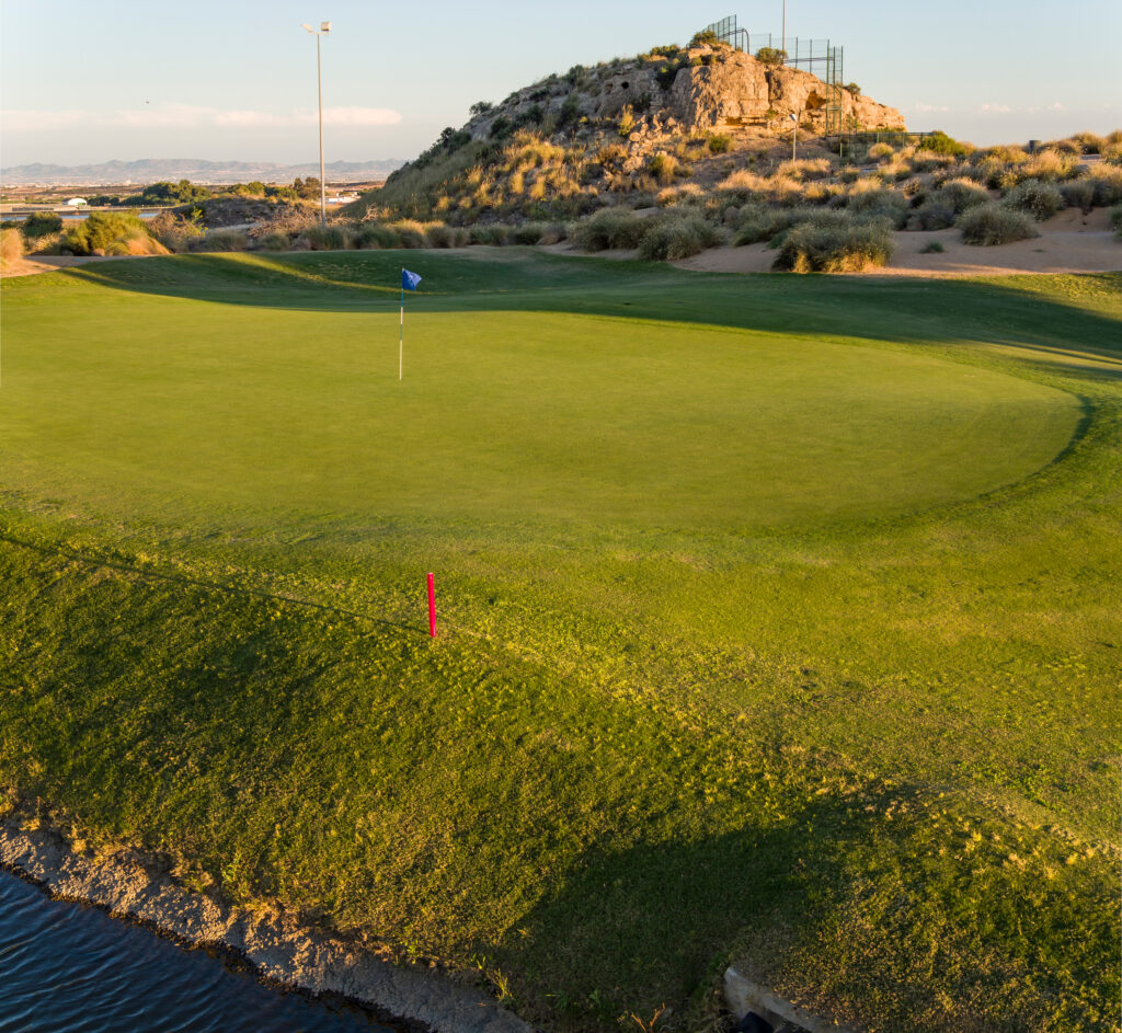 A hole at El Valle Golf Course