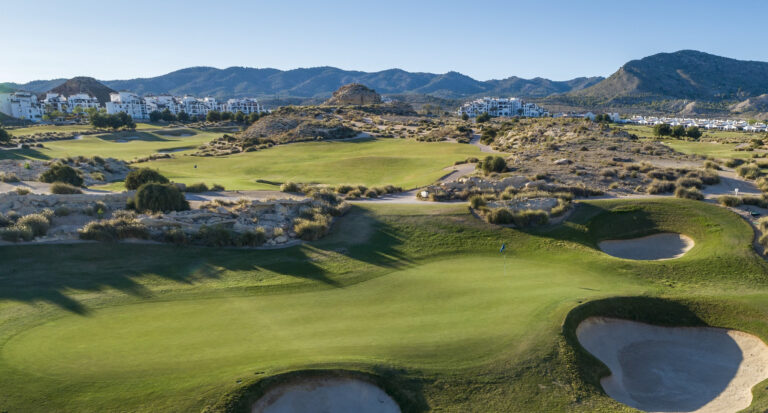 A hole at El Valle Golf Course