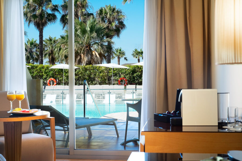 View of outdoor pool at Elba Costa Ballena