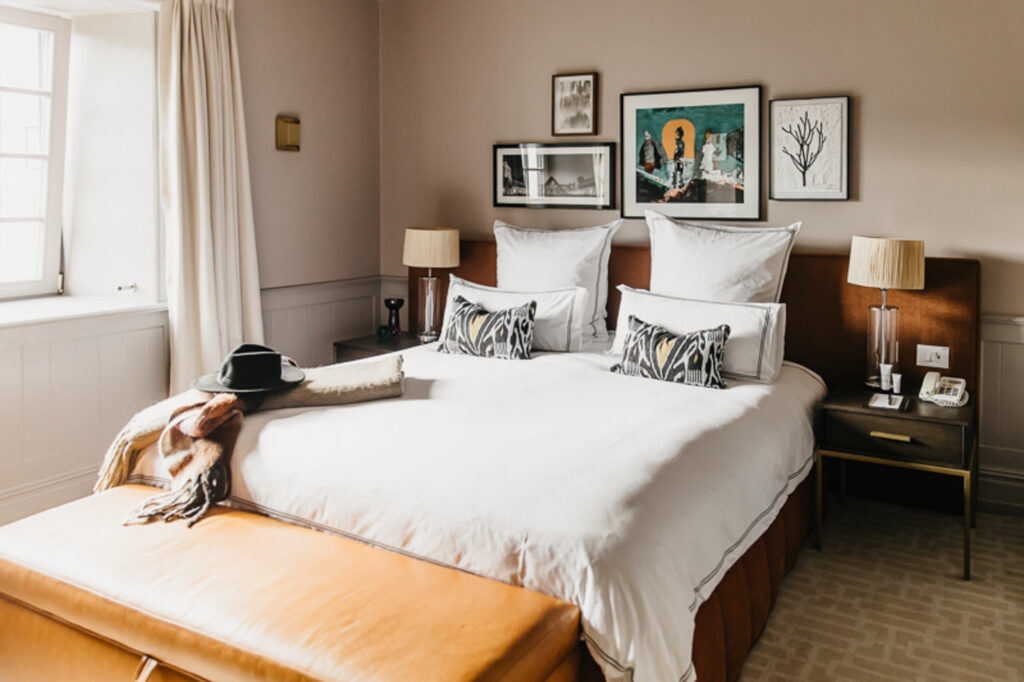 Double bed accommodation at Erinvale Estate Hotel & Spa