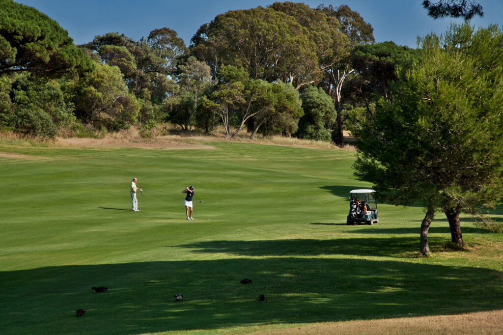 People playing golf at Golf do Estoril Golf Course