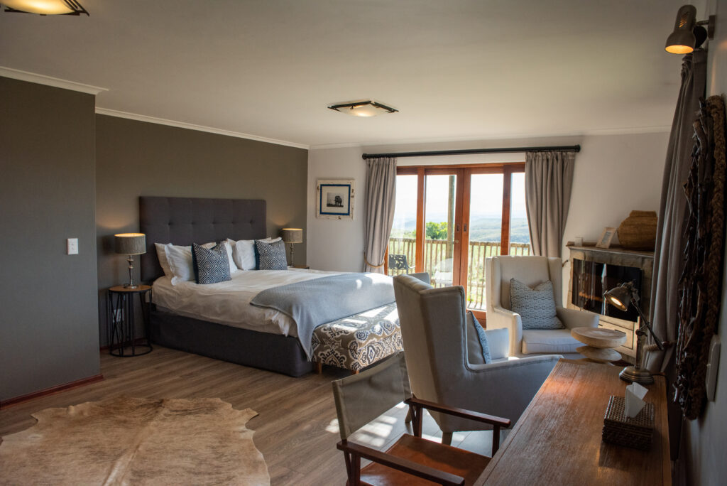 Double bed accommodation at Gondwana Kwena Lodge