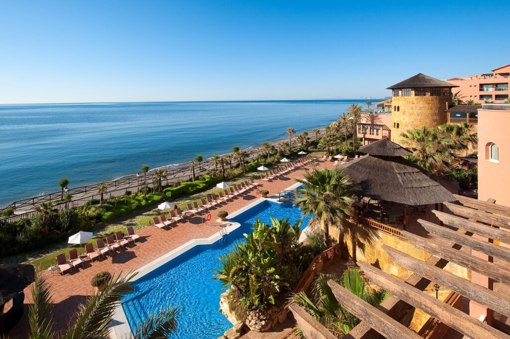 Outdoor pool at Gran Hotel Elba Estepona