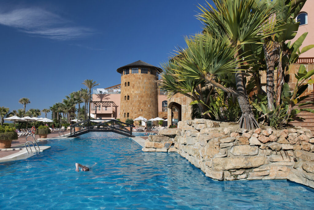 Outdoor pool at Gran Hotel Elba Estepona