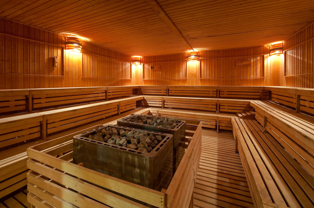 Sauna at Gran Hotel Elba Estepona