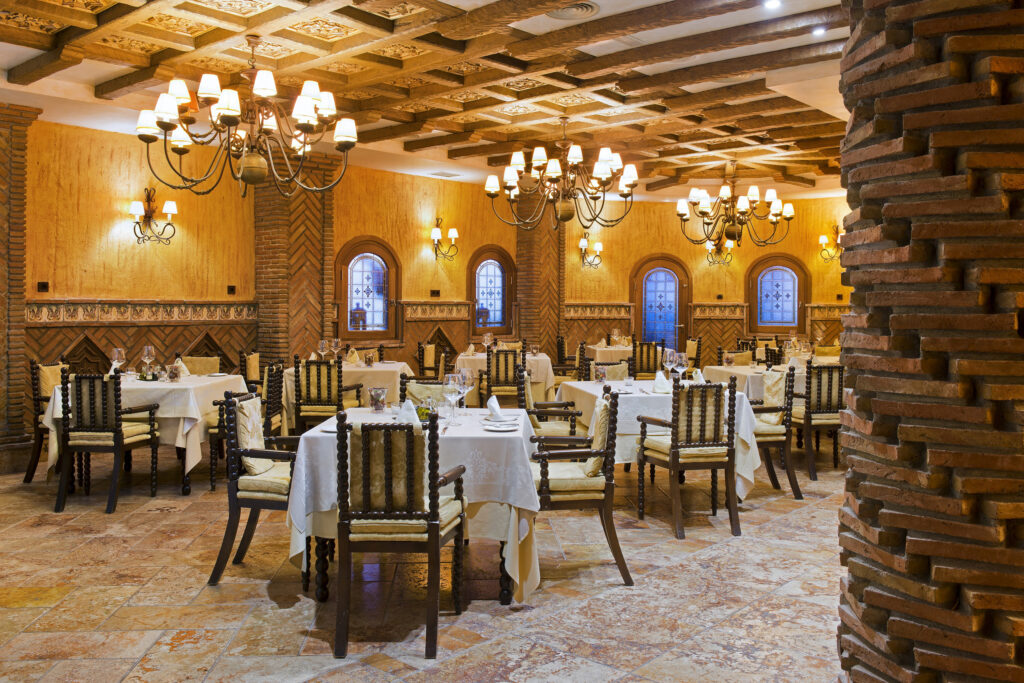 Indoor dining at Gran Hotel Elba Estepona