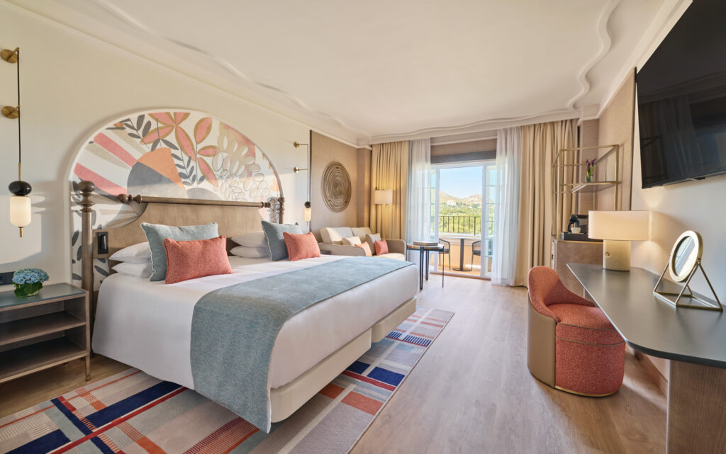 Double bed accommodation at Grand Hyatt La Manga Club Golf & Spa