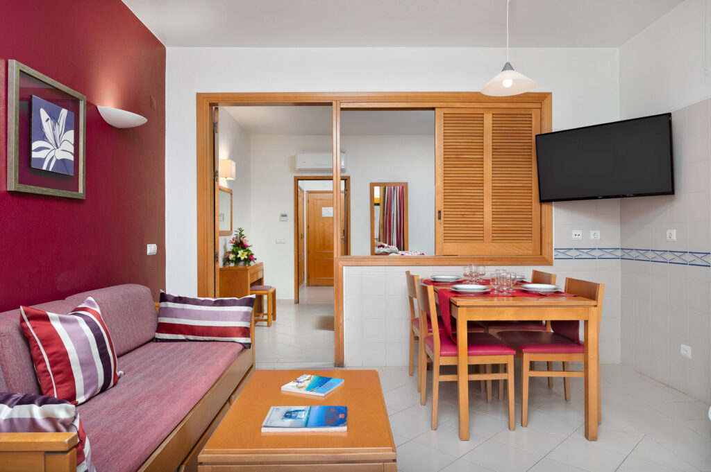Living area in accommodation at Grand Muthu Forte Da Oura