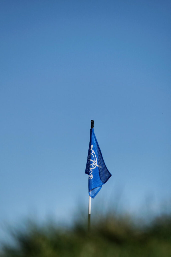 Blue Gullane Golf Club - No. 2 Course flag