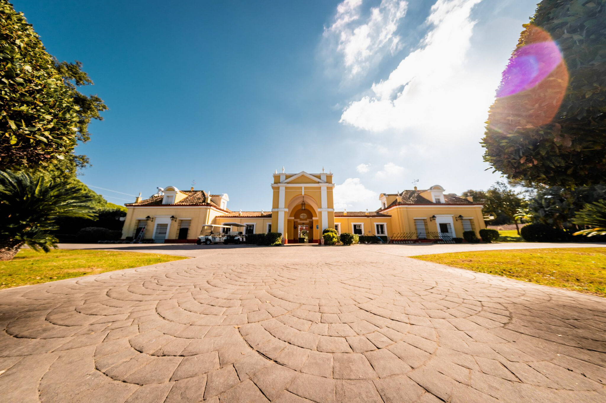 Exterior of Hacienda Montenmedio