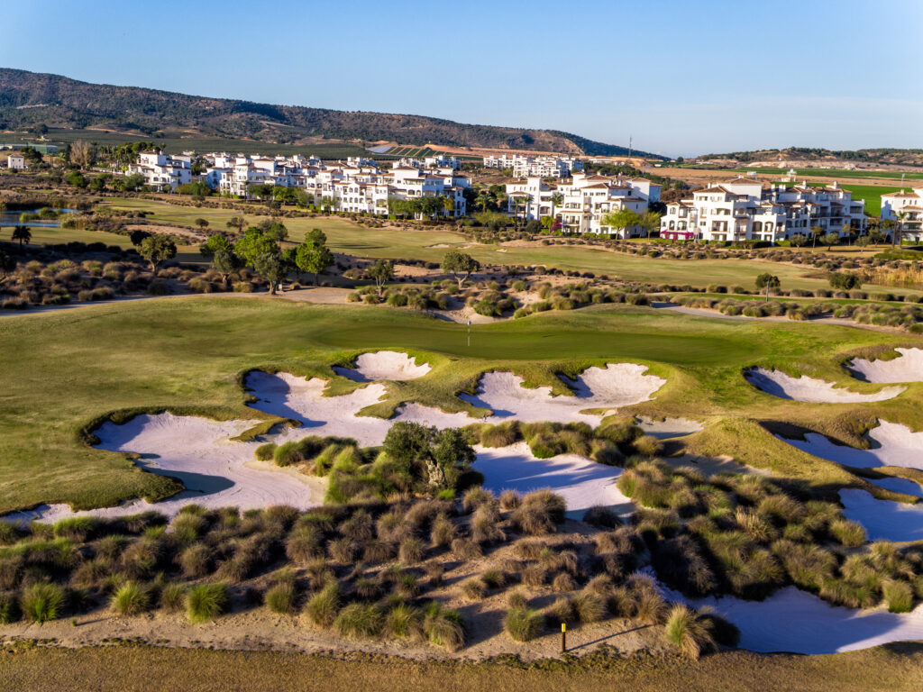 Aerial view of Hacienda Riquelme Golf Course