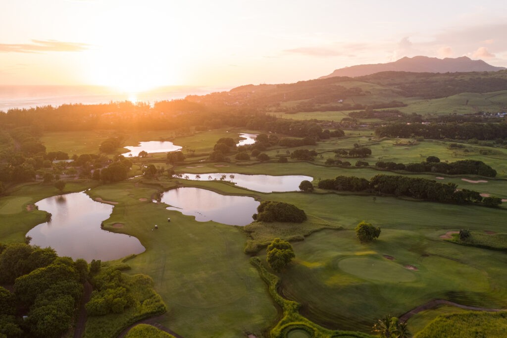 Aerial view of Heritage Golf Club - Le Chateau Course