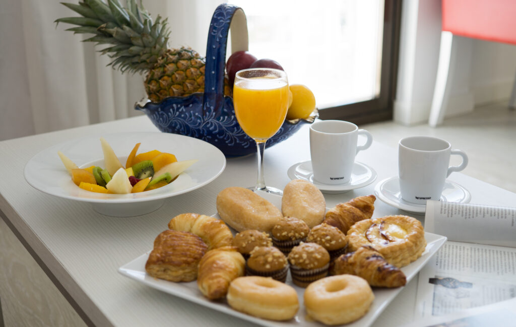 Pastries at Hotel Alay