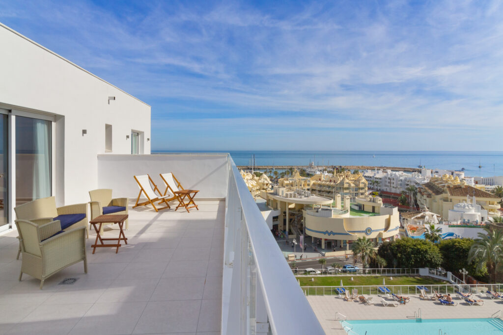 Balcony at Hotel Alay