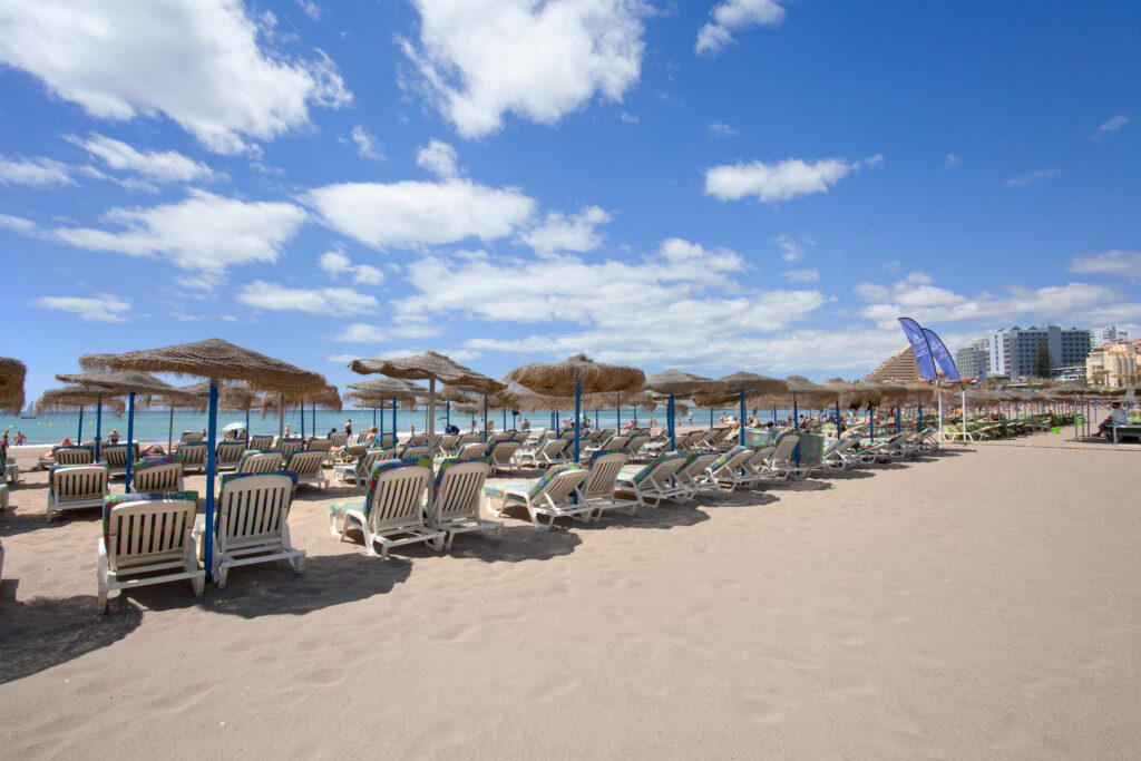 The beach at Hotel Alay