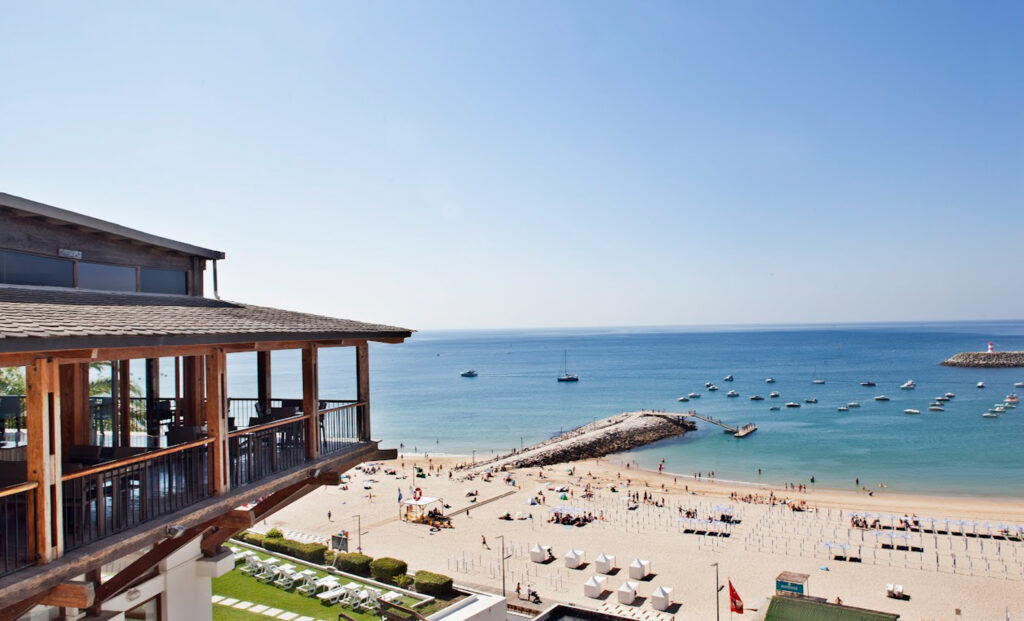 View of beach at Hotel do Mar