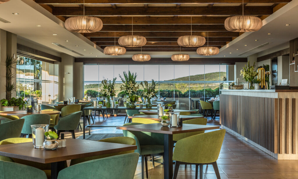 Indoor bar at Hotel Encinar de Sotogrande