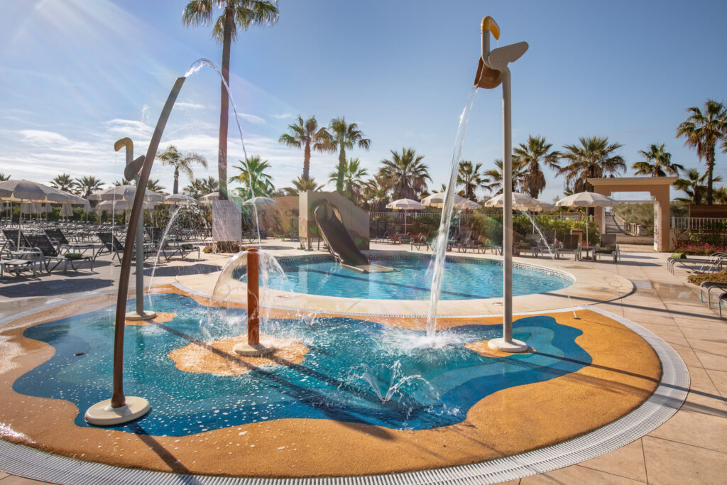 Outdoor kids pool at Hotel Melia Isla Canela