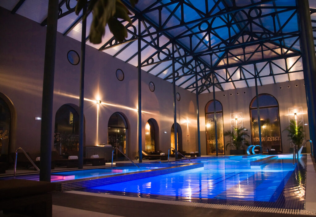 Indoor pool at Hotel Melia Villaitana