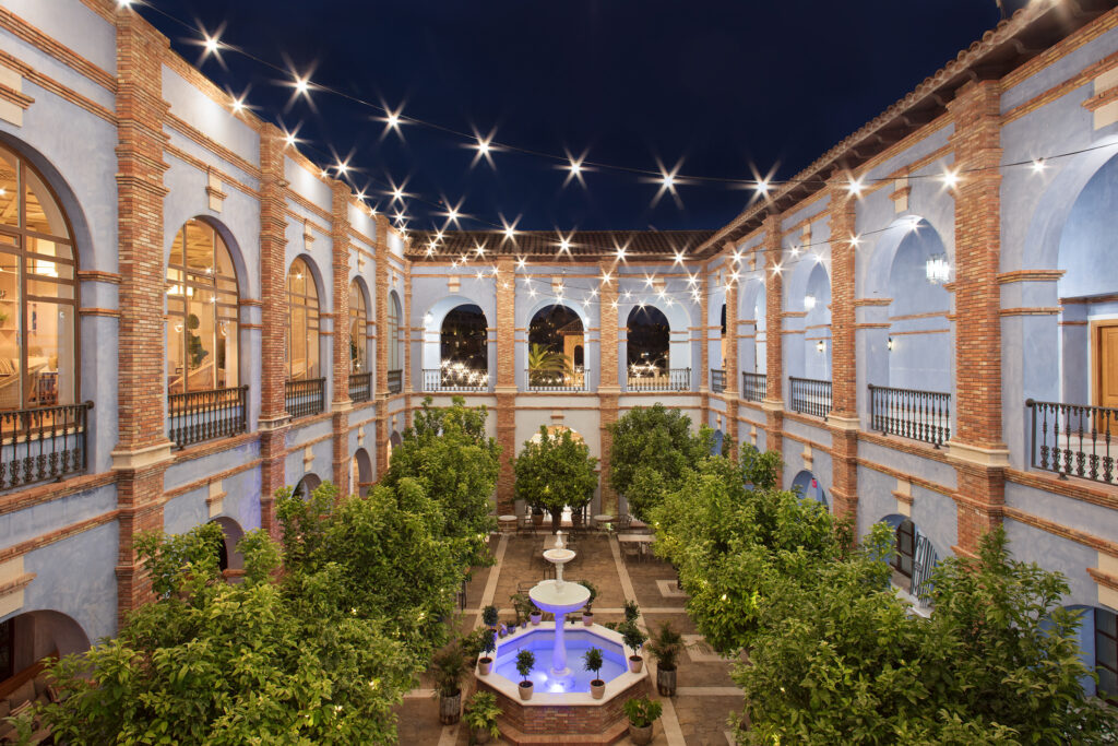 Courtyard at Hotel Melia Villaitana