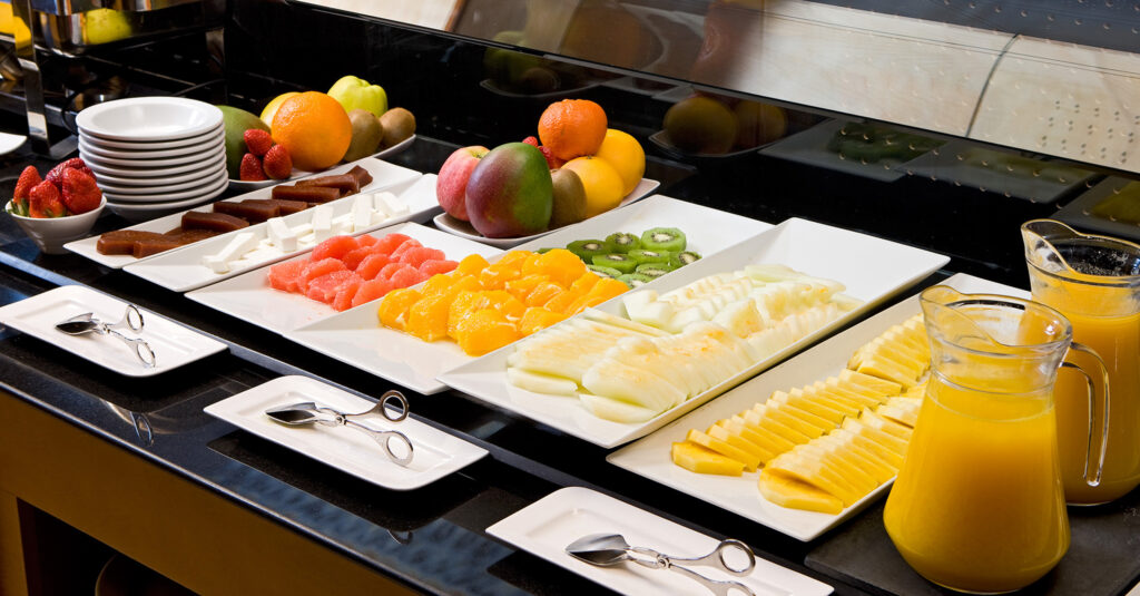 Fruit served at Hotel Murcia Rincon de Pepe Affiliated by Melia