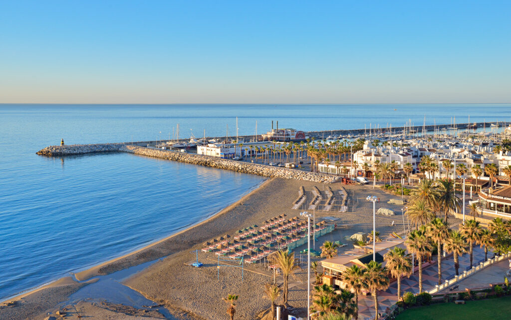 Beach at Hotel Ocean House Costa Del Sol