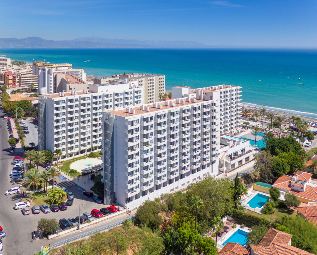 Aerial view of Hotel Ocean House Costa Del Sol