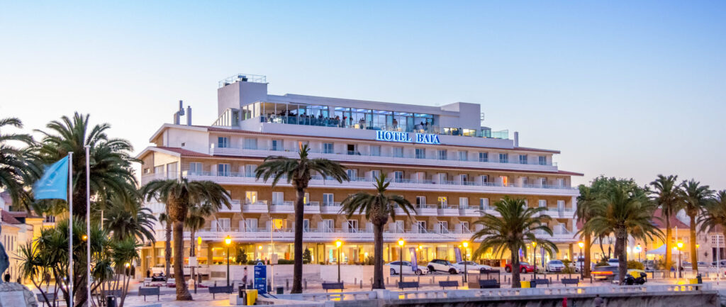 Exterior of Hotel Baia