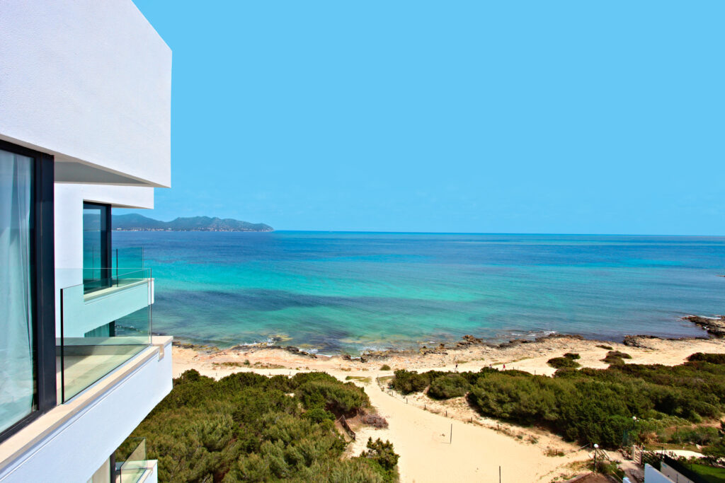 Beach view from Iberostar Cala Millor