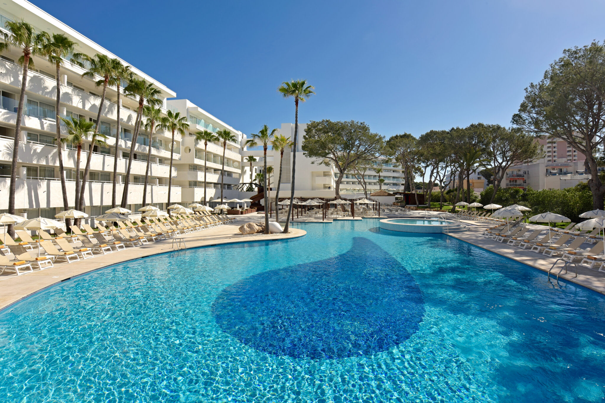 Outdoor pool at Iberostar Cristina