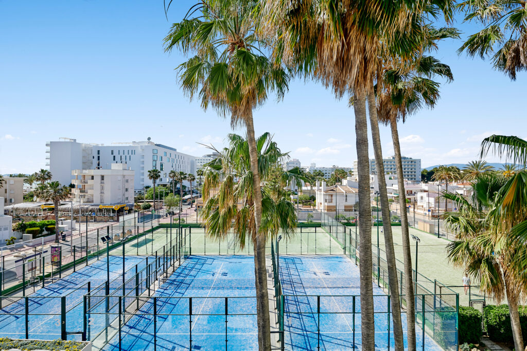 Tennis courts at Iberostar Cristina