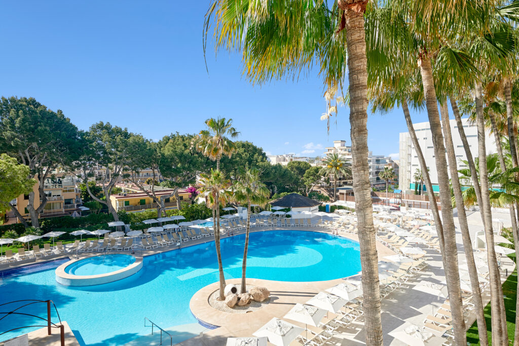 Outdoor pool at Iberostar Cristina