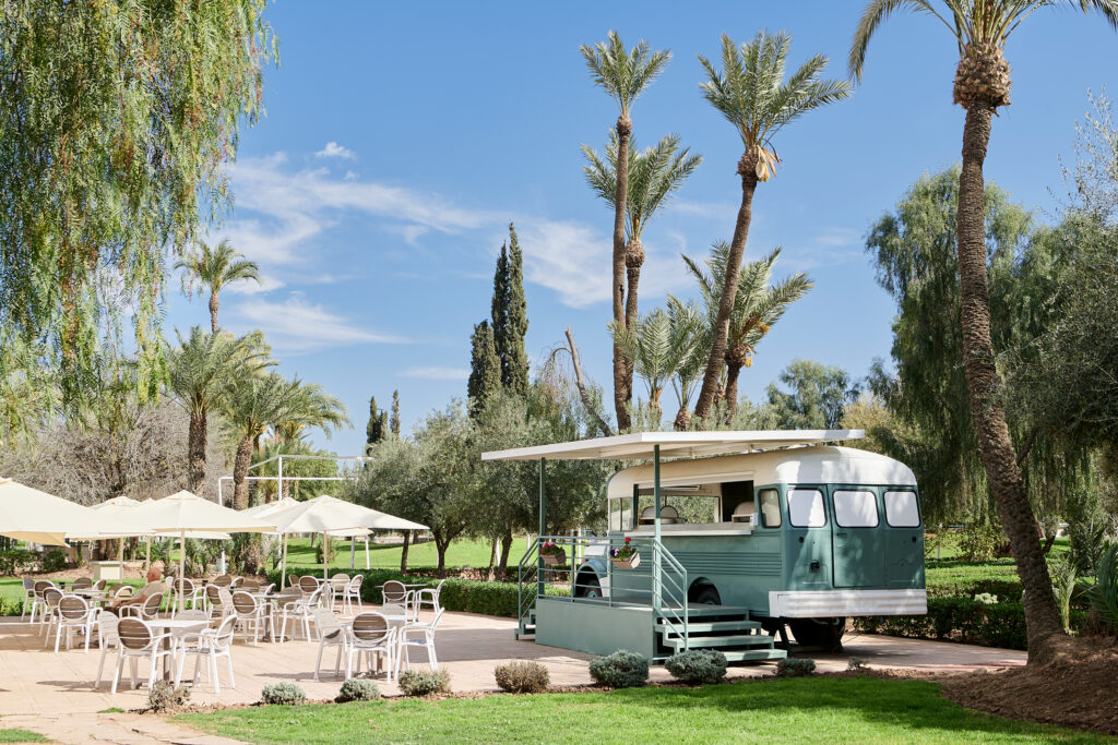 Outdoor dining at Iberostar Club Palmeraie Marrakech