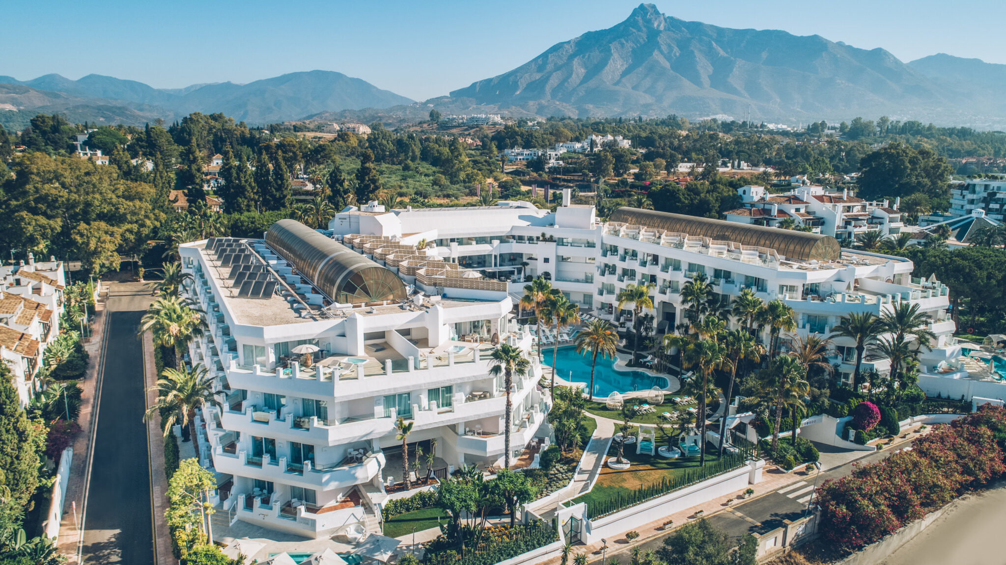 Aerial view of Iberostar Selection Marbella Coral Beach