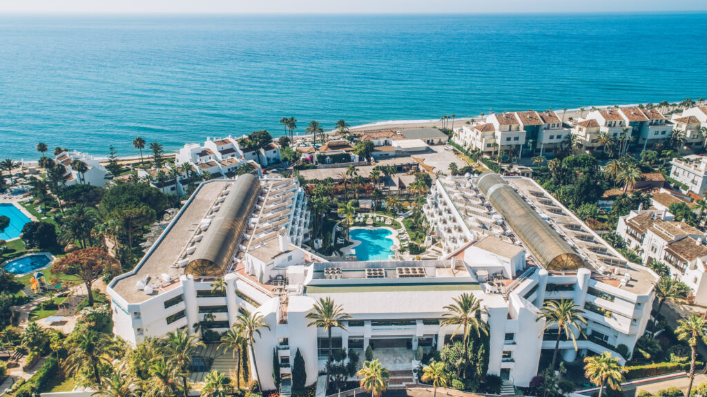 Aerial view of Iberostar Selection Marbella Coral Beach