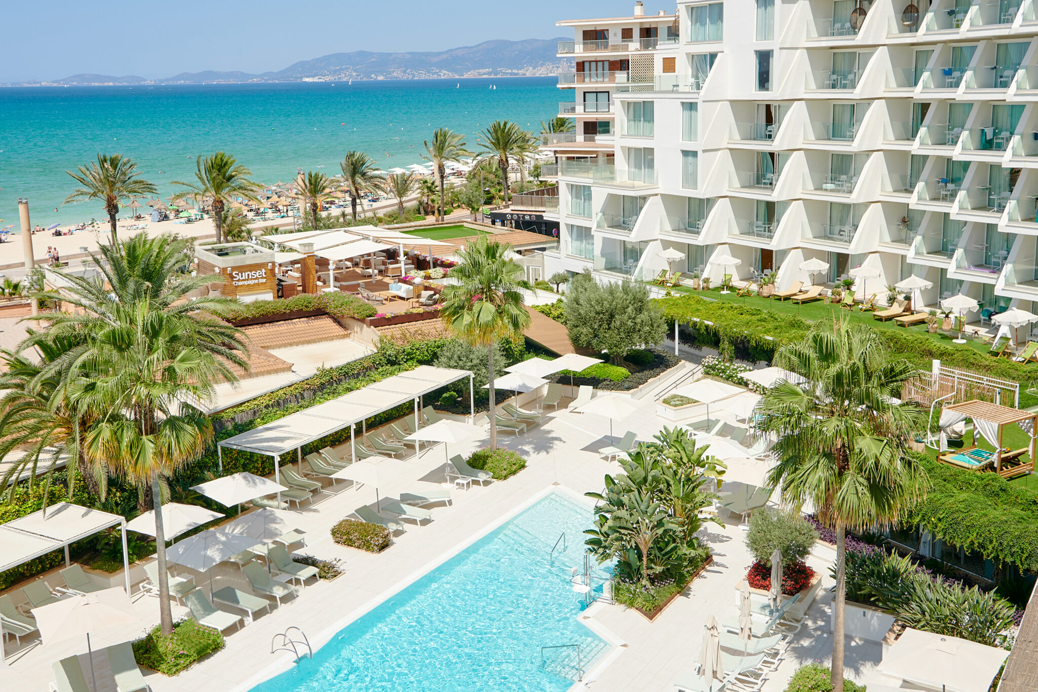 Outdoor pool at Iberostar Selection Playa de Palma