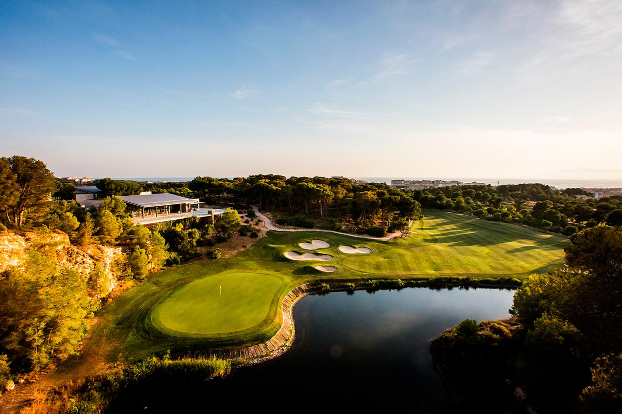 Aerial view of Infinitum Hills Course