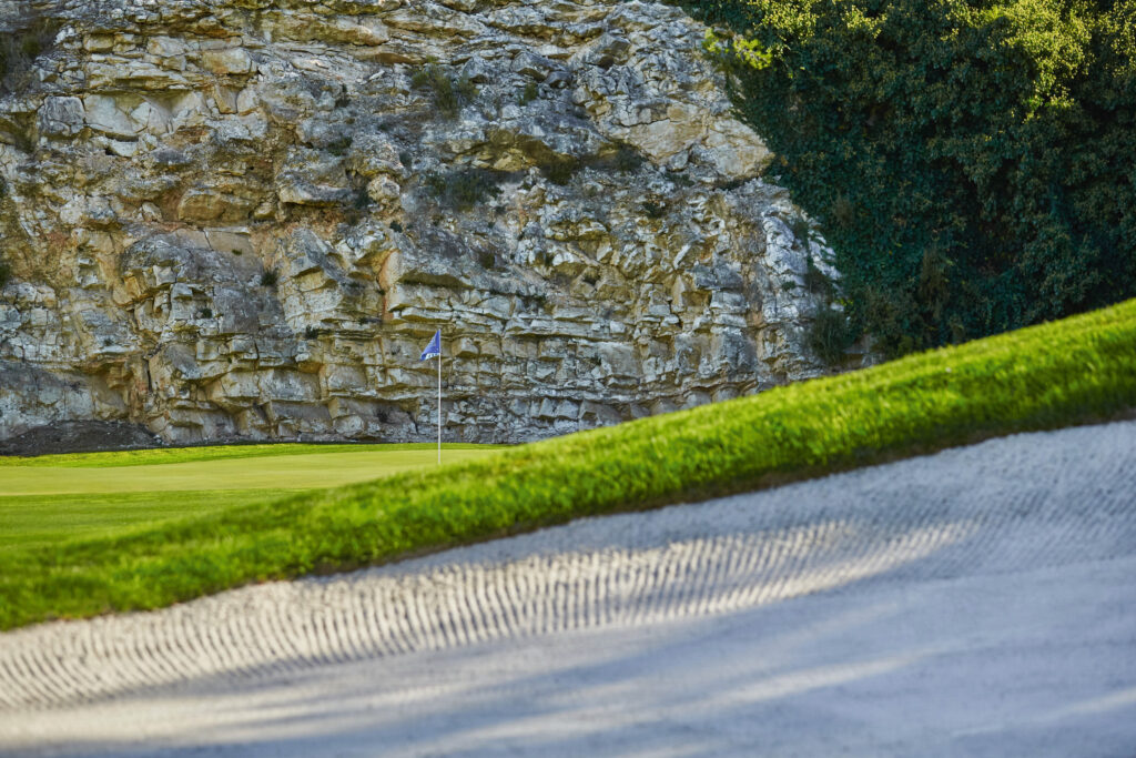 Bunker by hole at Infinitum Hills Course