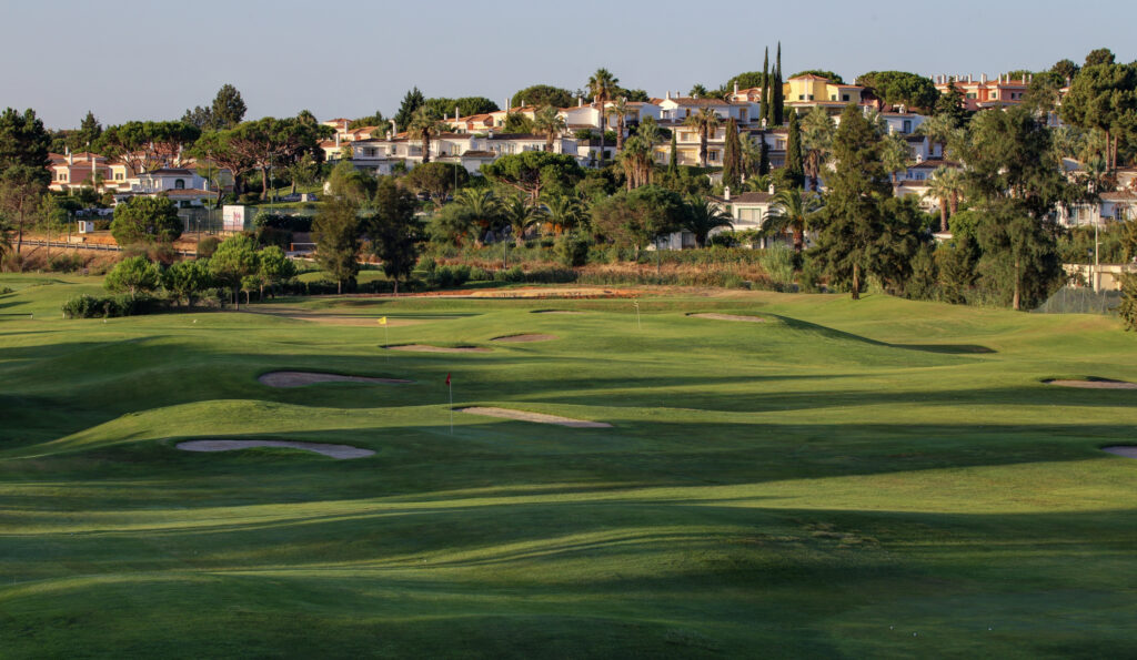 Fairway with bunkers at Pinheiros Altos Golf Course