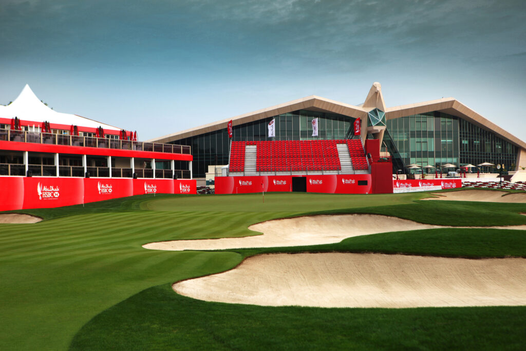 Stadium at Abu Dhabi Golf Club - National