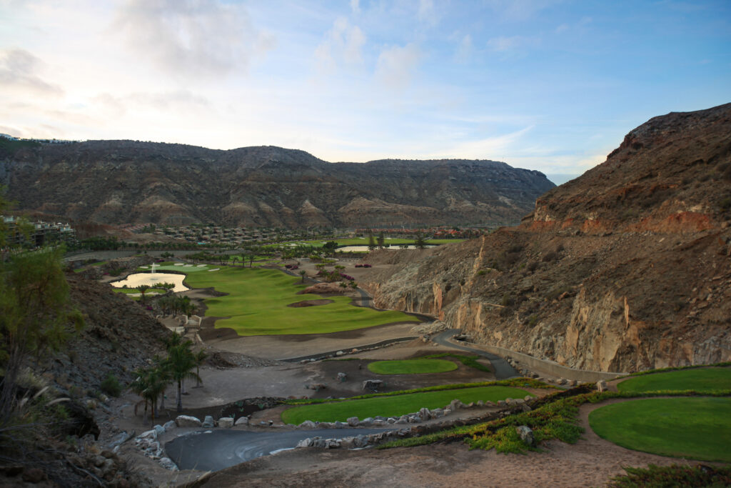 Aerial view of Anfi Tauro