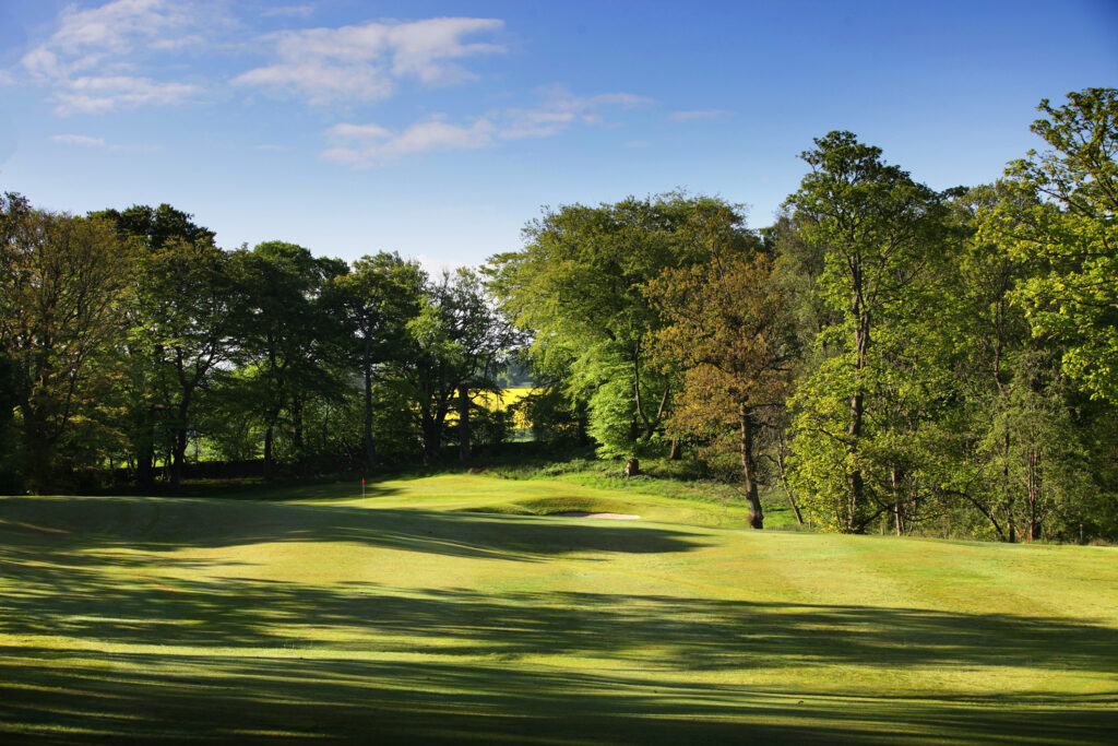 Fairway at Dalmahoy - East Course with trees around