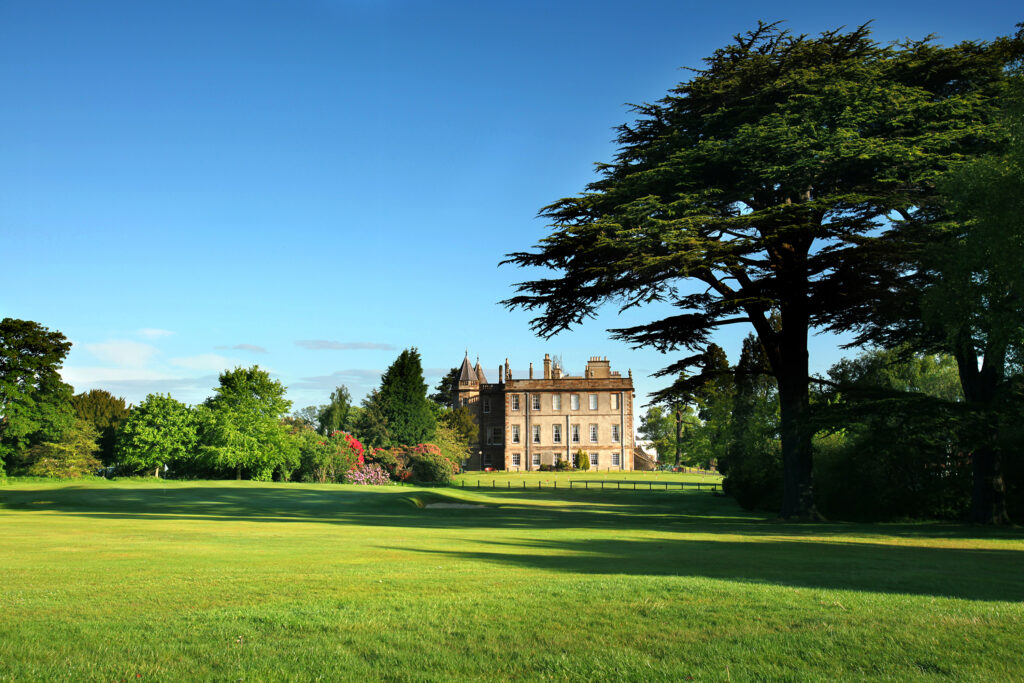 Fairway at Dalmahoy - East Course with building in distance