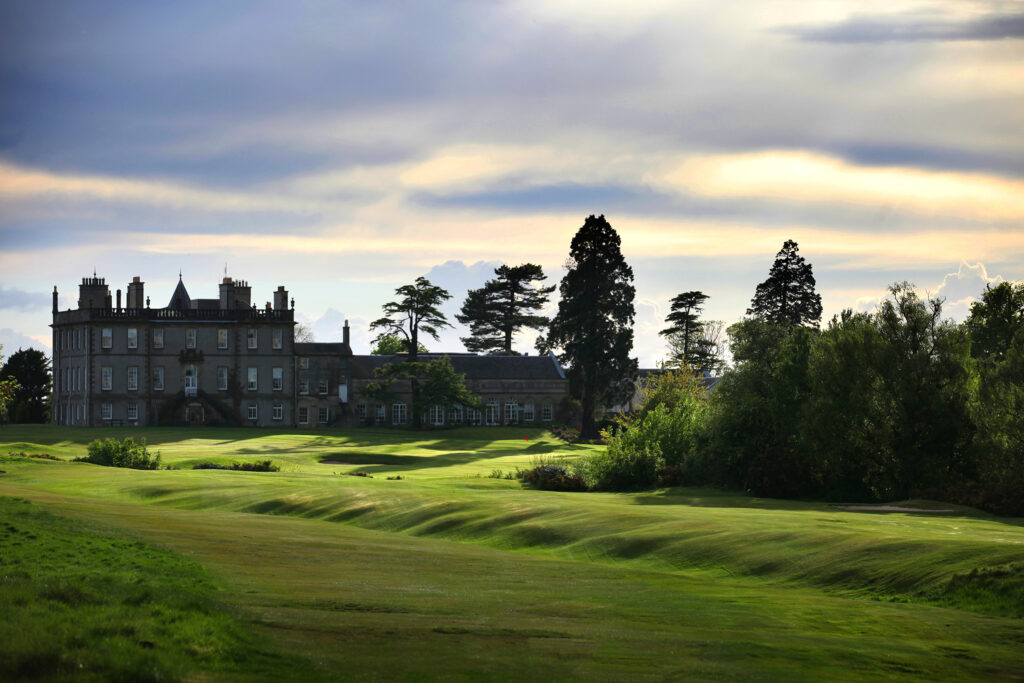 Fairway at Dalmahoy - East Course with building in distance