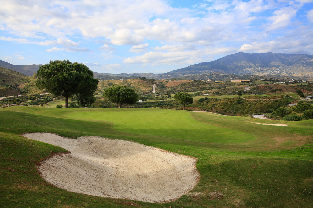 Hole with bunker at La Cala - America Golf Course