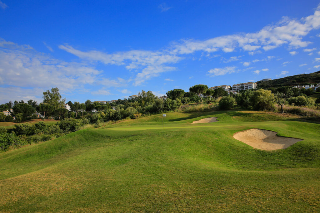 Hole with bunkers at La Cala - America Golf Course