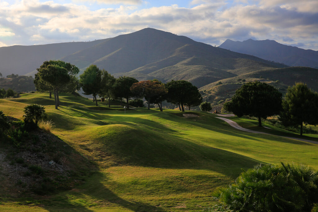 Fairway at La Cala - America Golf Course with trees around