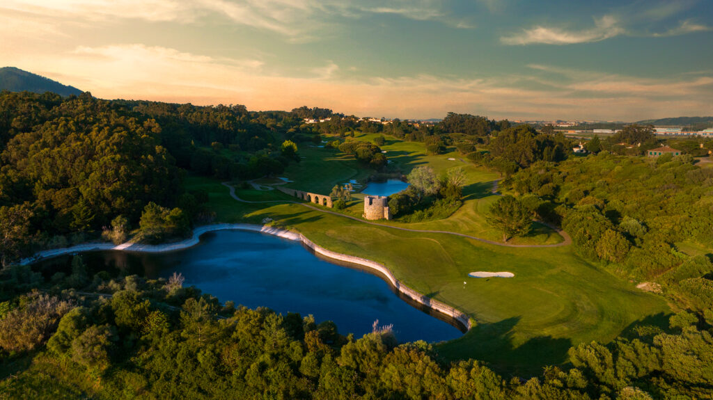 Aerial view of Penha Longa Atlantic Course